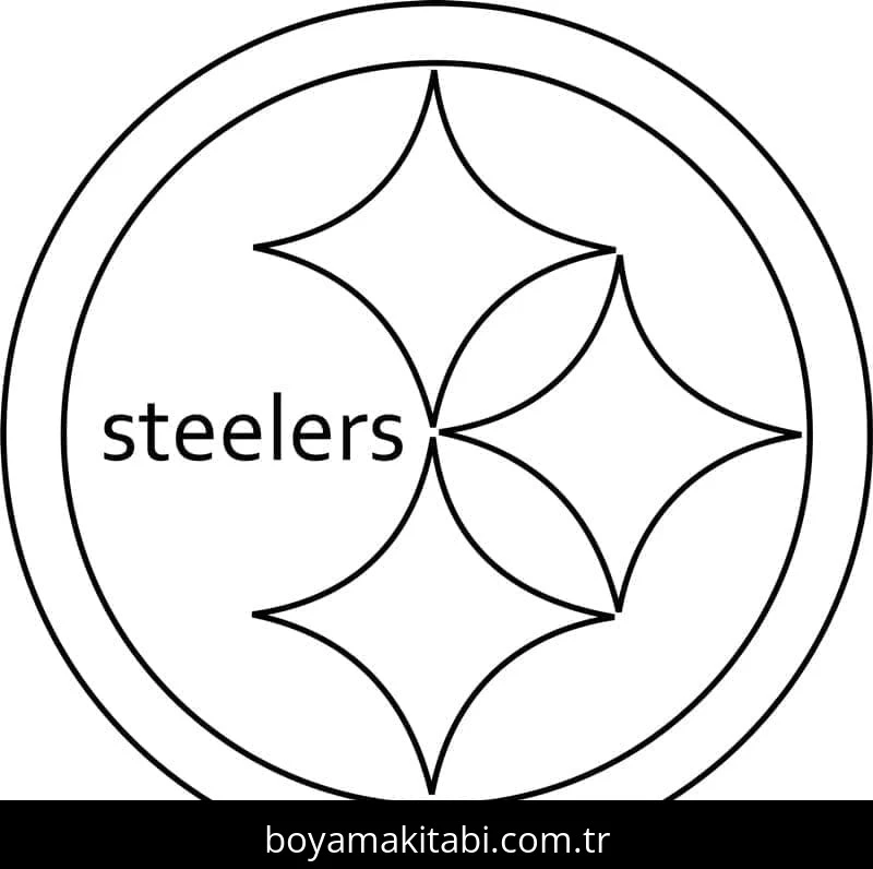 NFL boyama sayfası – el becerilerini geliştirir, boyama çalışması