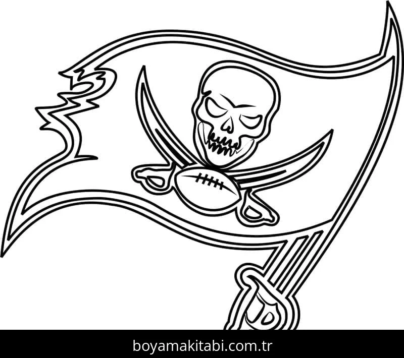 NFL boyama sayfası – boyama çalışması, yaratıcılığı geliştirir