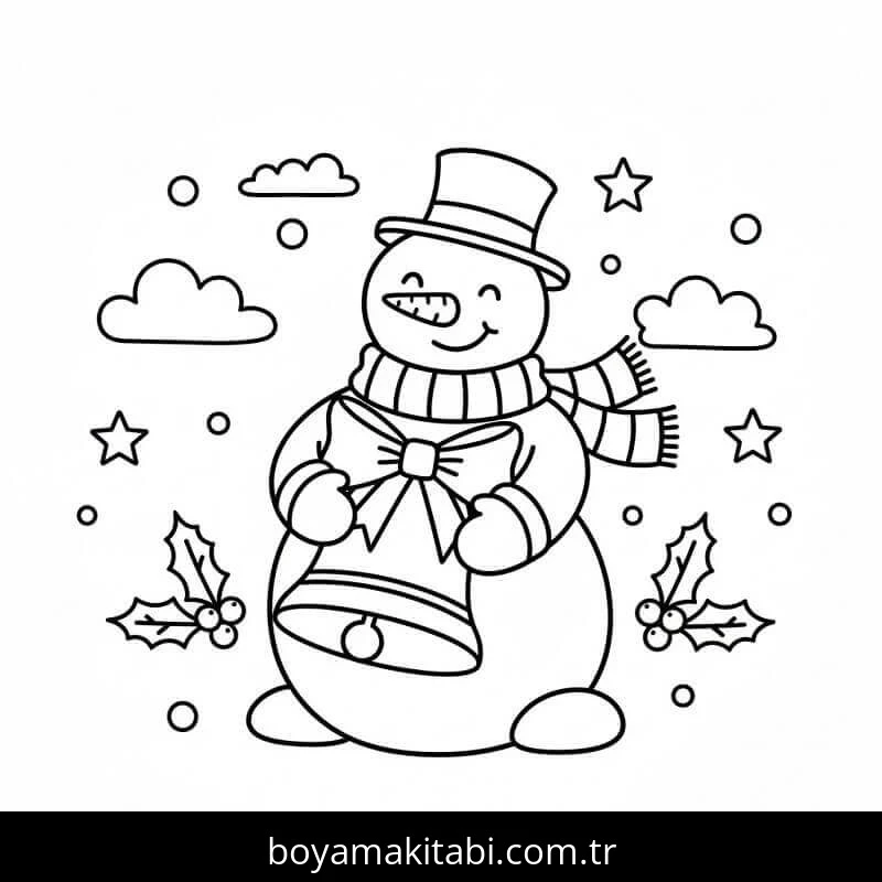 Noel çanları Boyama