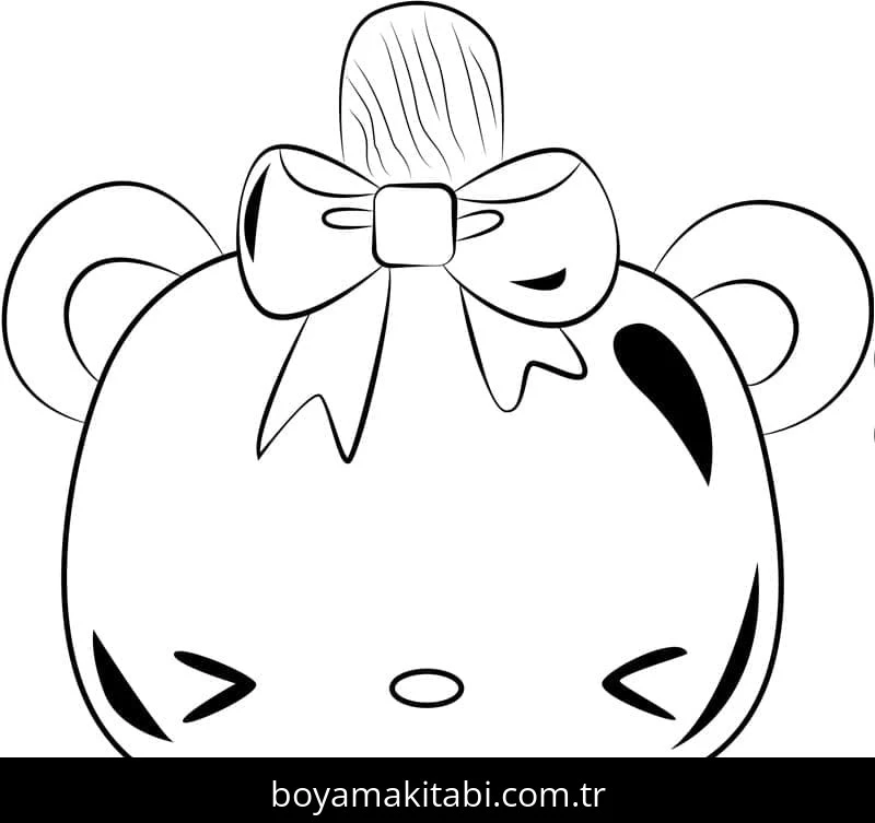 Num Noms boyama sayfası – kolay boyama, eğitici aktivite