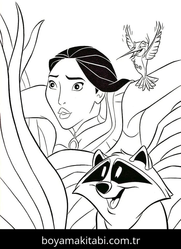 Pocahontas Boyama