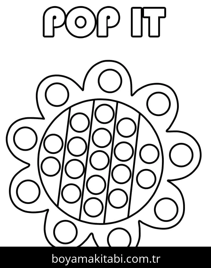 Pop It Boyama