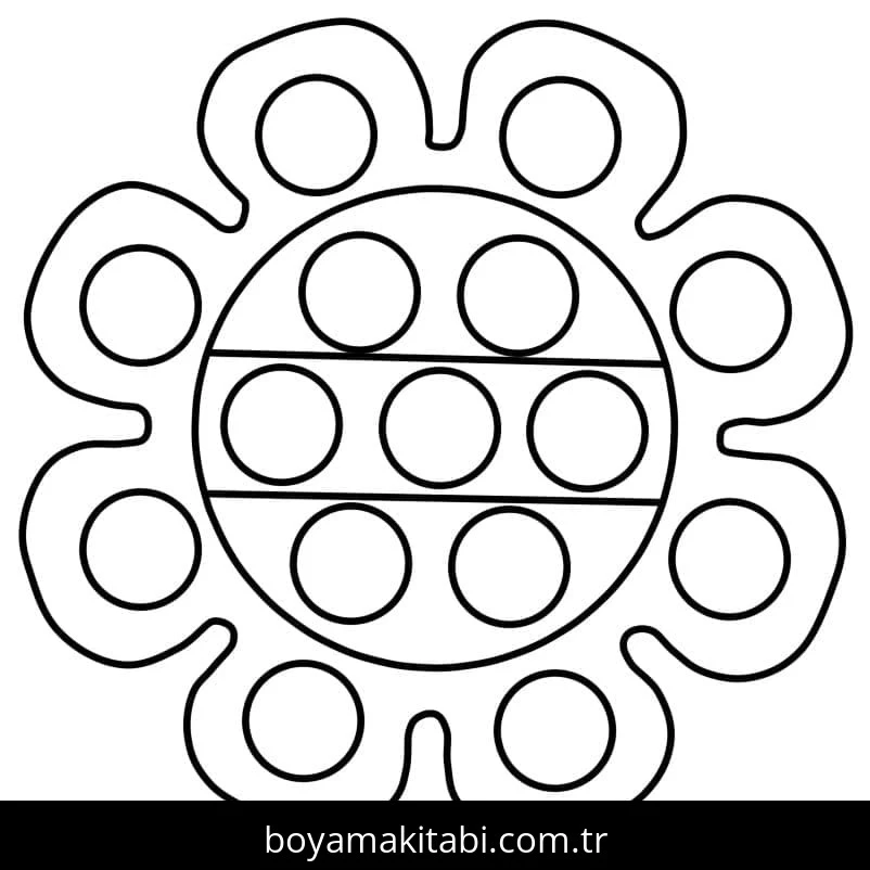 Pop It Boyama