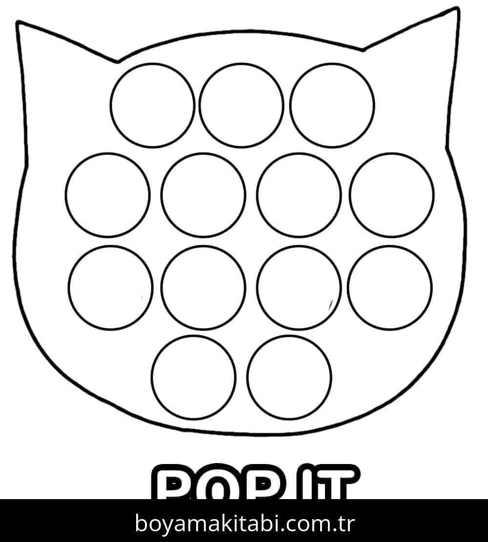 Pop It Boyama