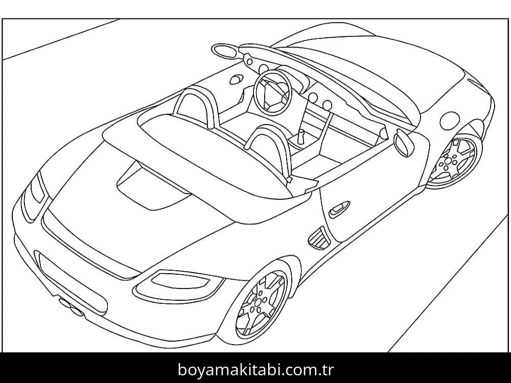 Porsche Boyama