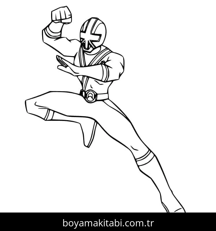 Power Rangers Boyama