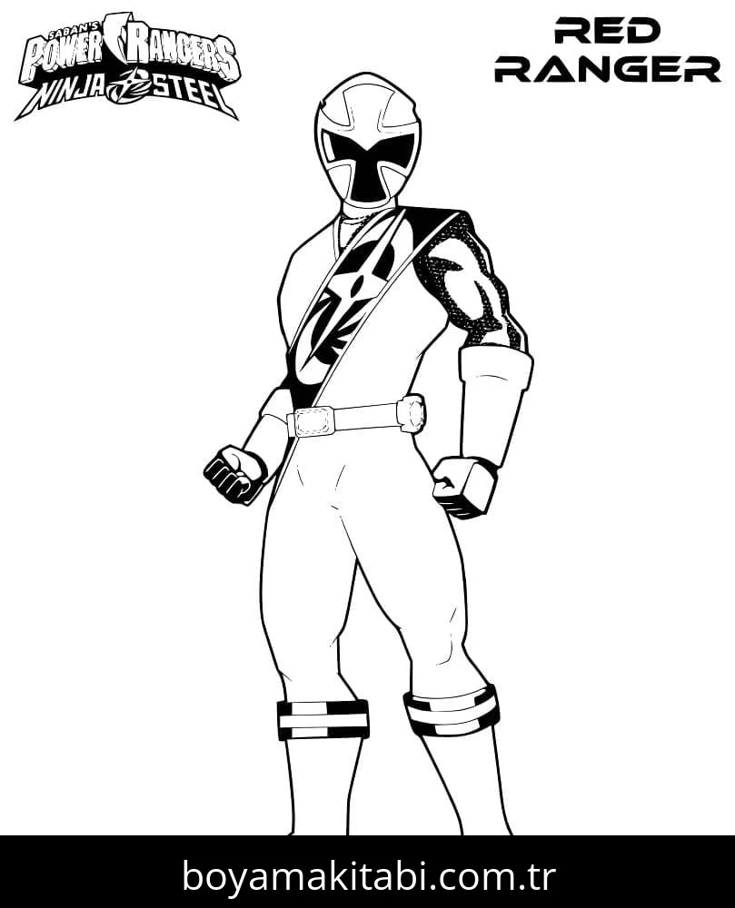 Power Rangers Boyama