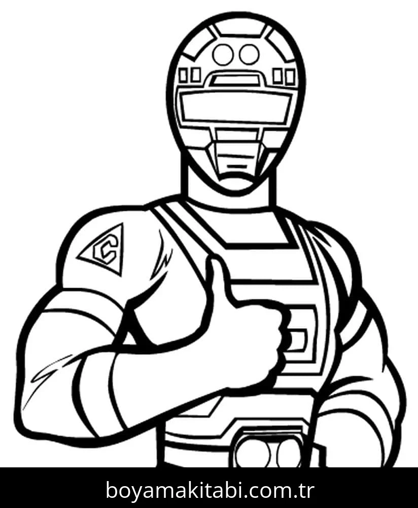 Power Rangers Boyama