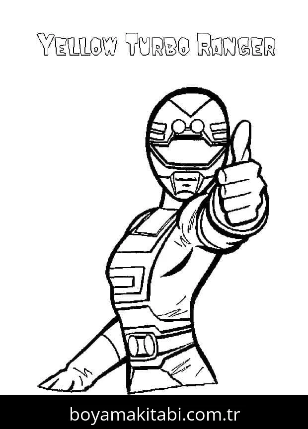 Power Rangers Boyama