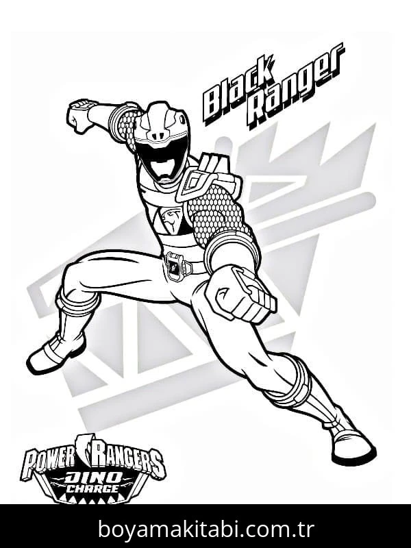 Power Rangers Boyama