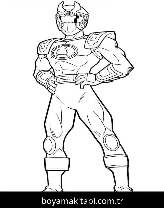 Power Rangers Boyama
