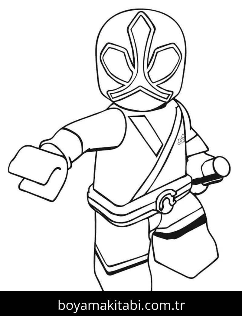 Power Rangers Boyama