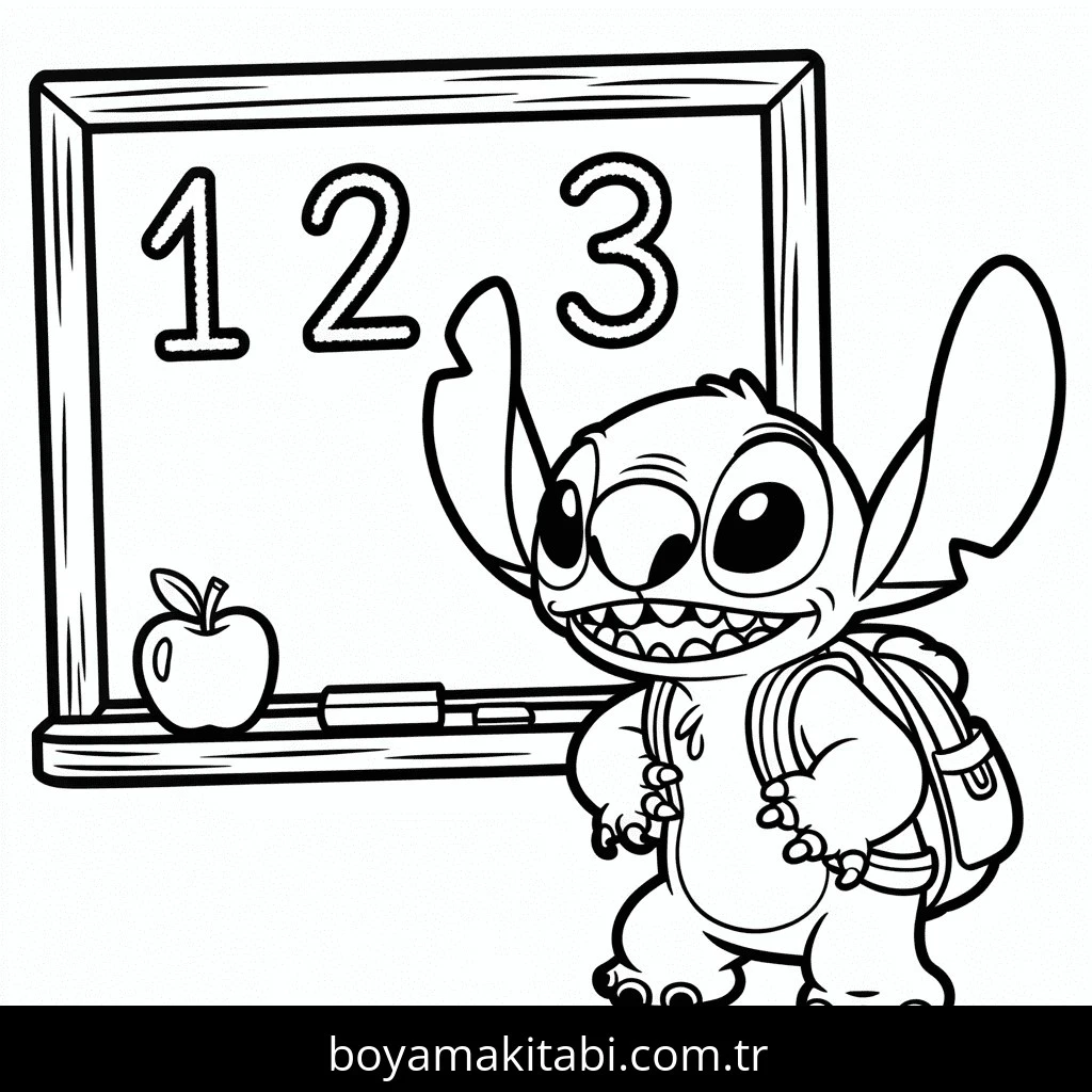 Lilo boyama sayfası – evde etkinlik, ücretsiz yazdır