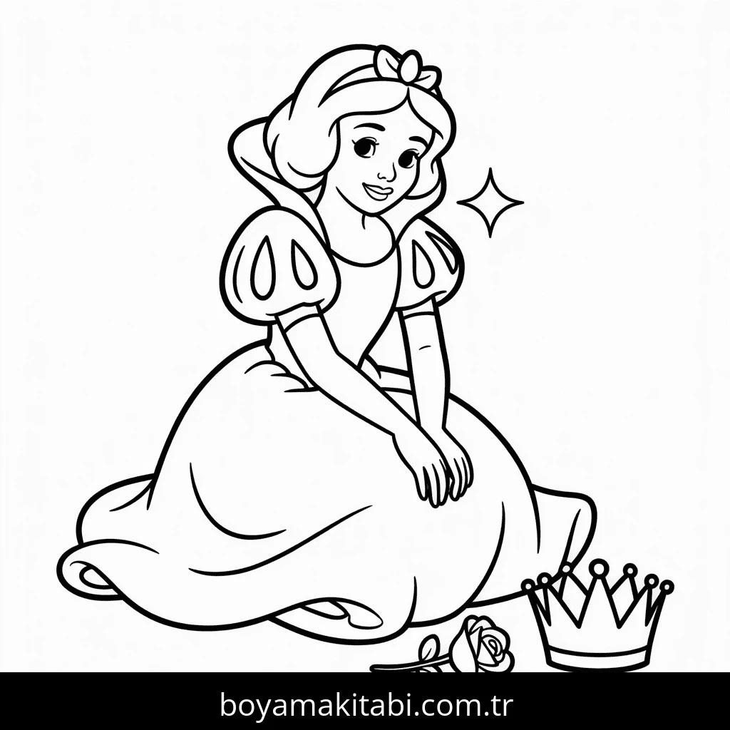 Pamuk boyama sayfası – eğitici aktivite, yaratıcılık