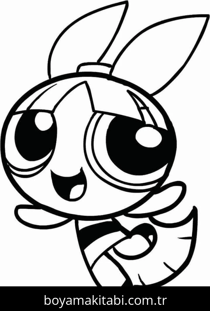 Powerpuff Girls boyama sayfası – evde etkinlik, ücretsiz yazdır