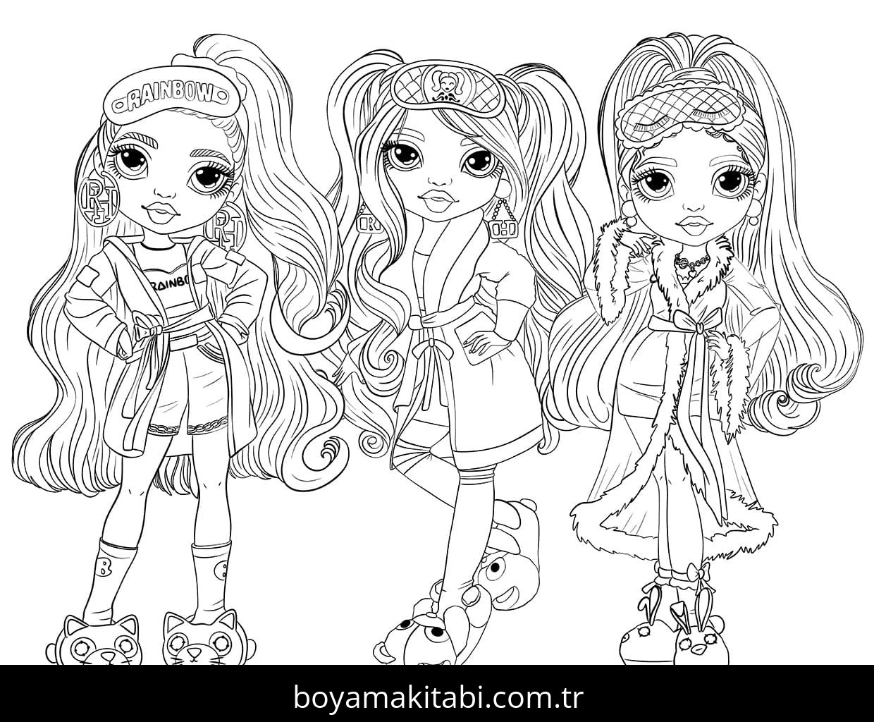 Rainbow High Boyama