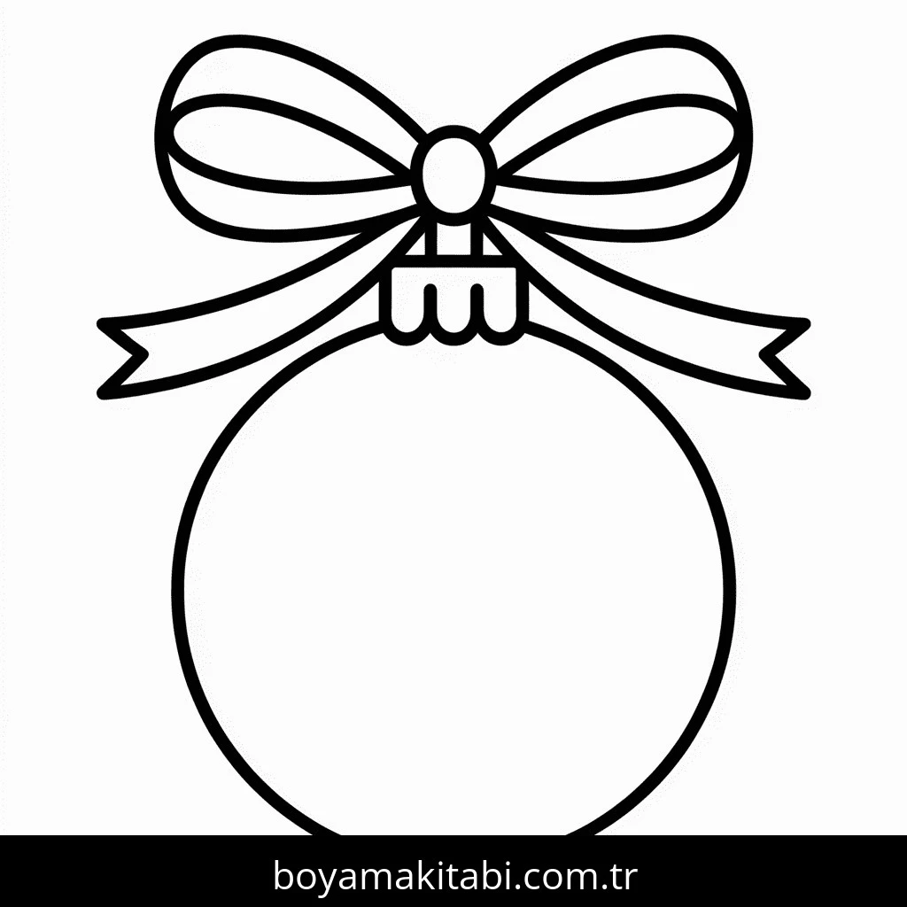 Noel boyama sayfası – yaratıcılığı geliştirir, keyifli zaman