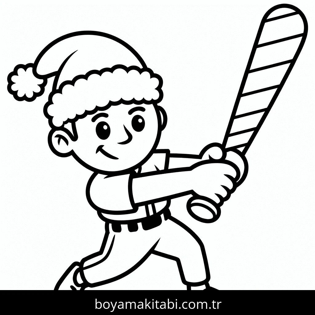 Noel boyama sayfası – okul öncesi, evde etkinlik