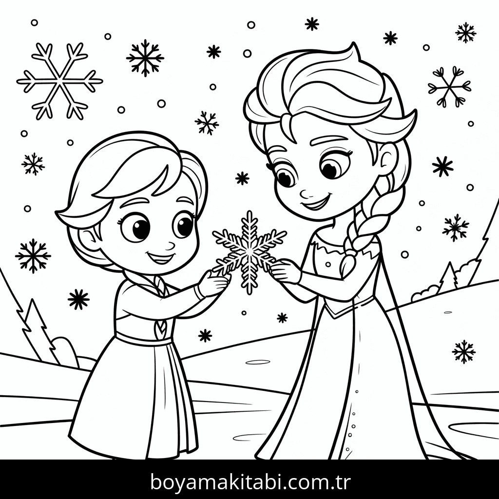 Noel boyama sayfası – keyifli zaman, renkli çizimler