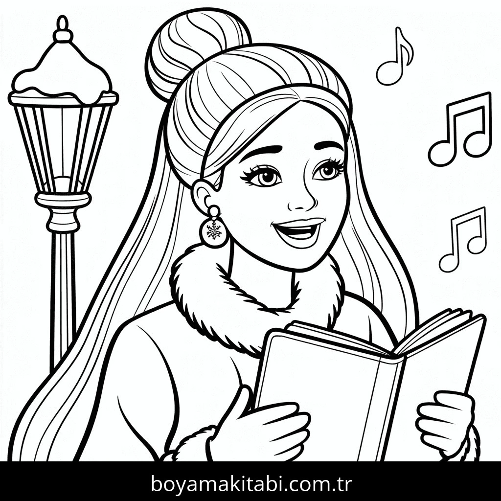 Noel boyama sayfası – evde etkinlik, ücretsiz yazdır