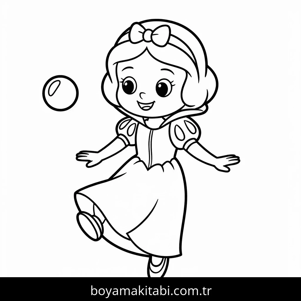 Pamuk Prenses Boyama