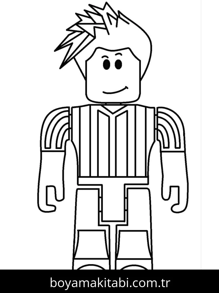 Roblox boyama sayfası – evde etkinlik, ücretsiz yazdır