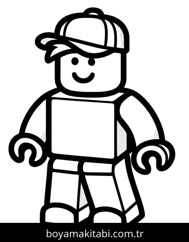 Roblox boyama sayfası – boyama etkinliği, çocuk aktivitesi
