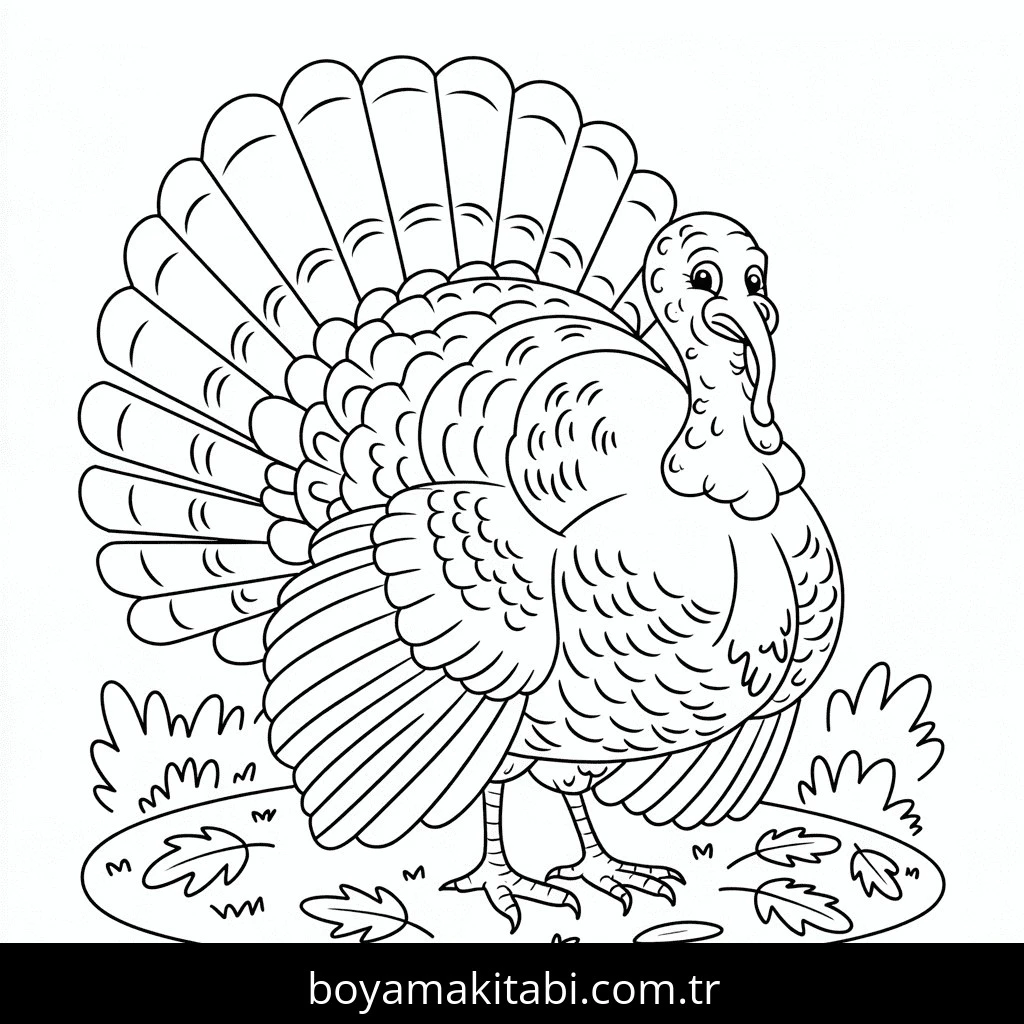 Hindi boyama sayfası – basit çizim, kolay boyama