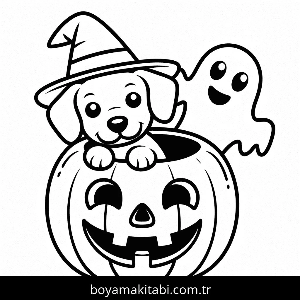 Köpek boyama sayfası #738 – boyama çalışması, sınıf etkinliği