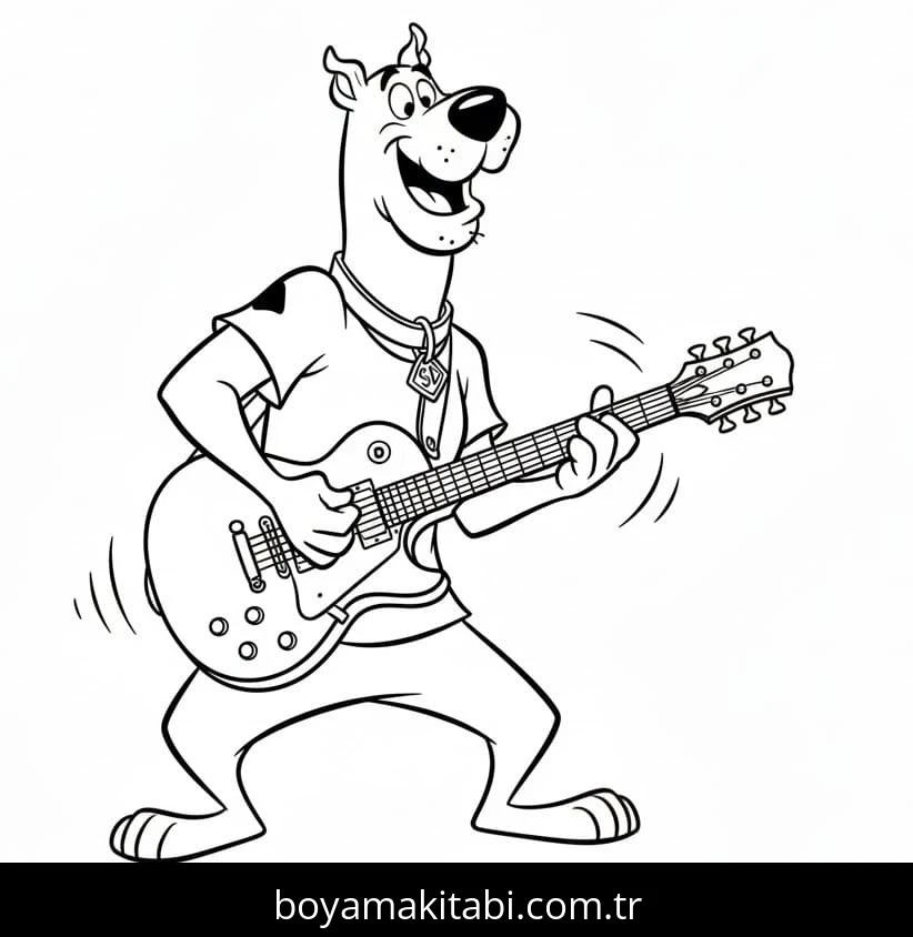 Scooby Doo Boyama