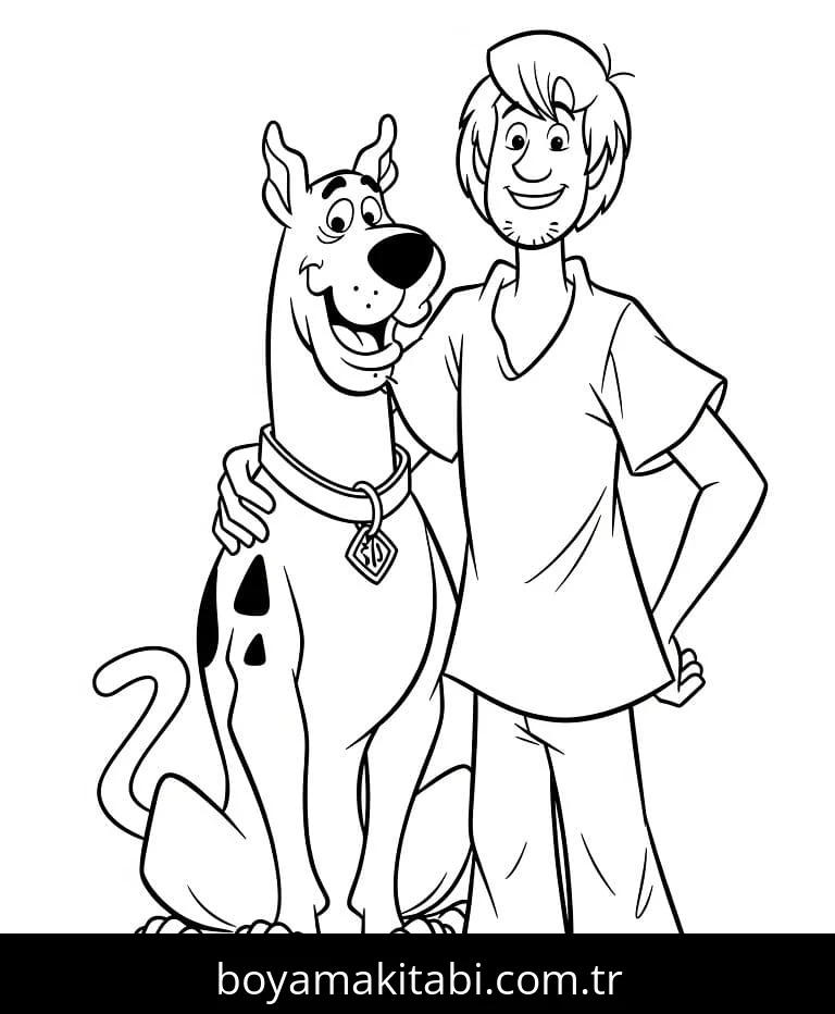 Scooby Doo Boyama