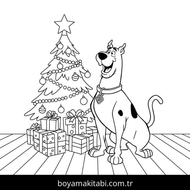 Scooby Doo Boyama