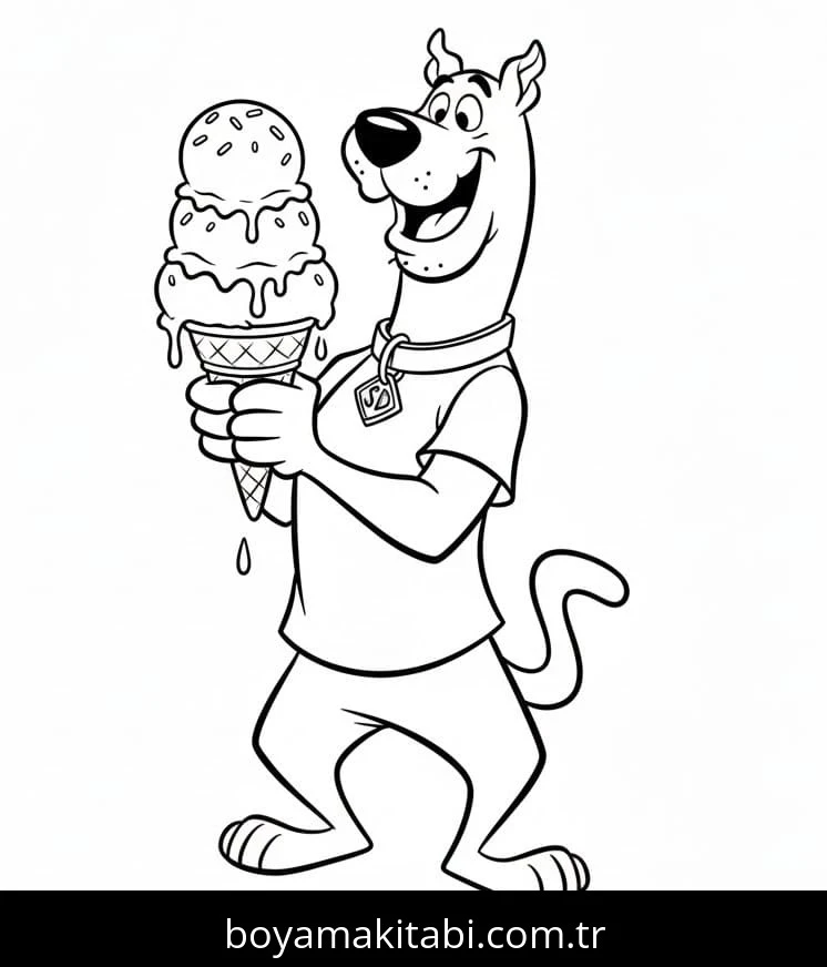 Scooby Doo Boyama