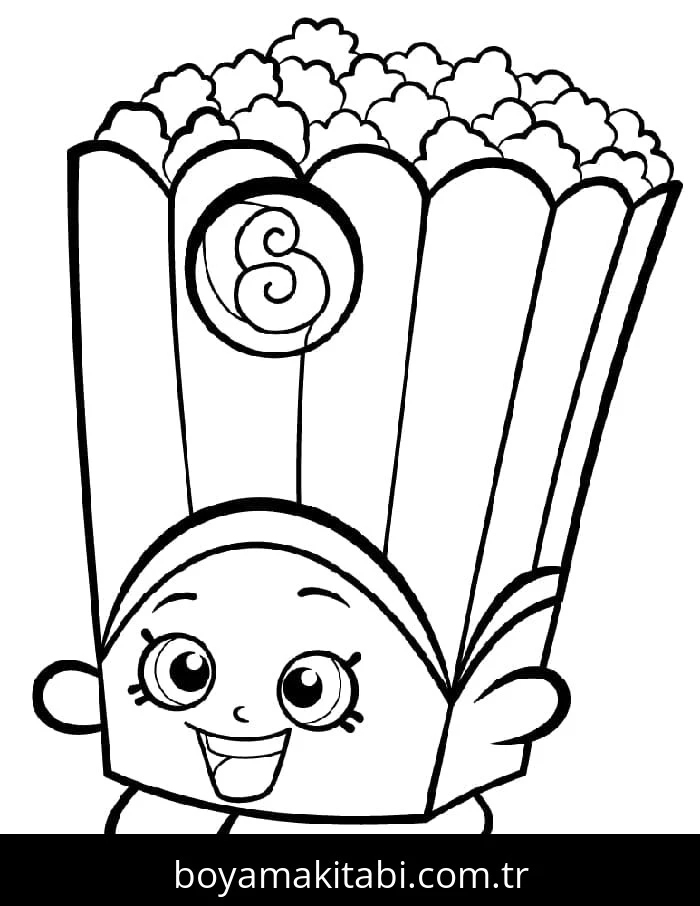 Shopkins boyama sayfası – ücretsiz yazdır, boyama etkinliği
