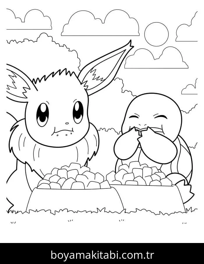 Squirtle Boyama