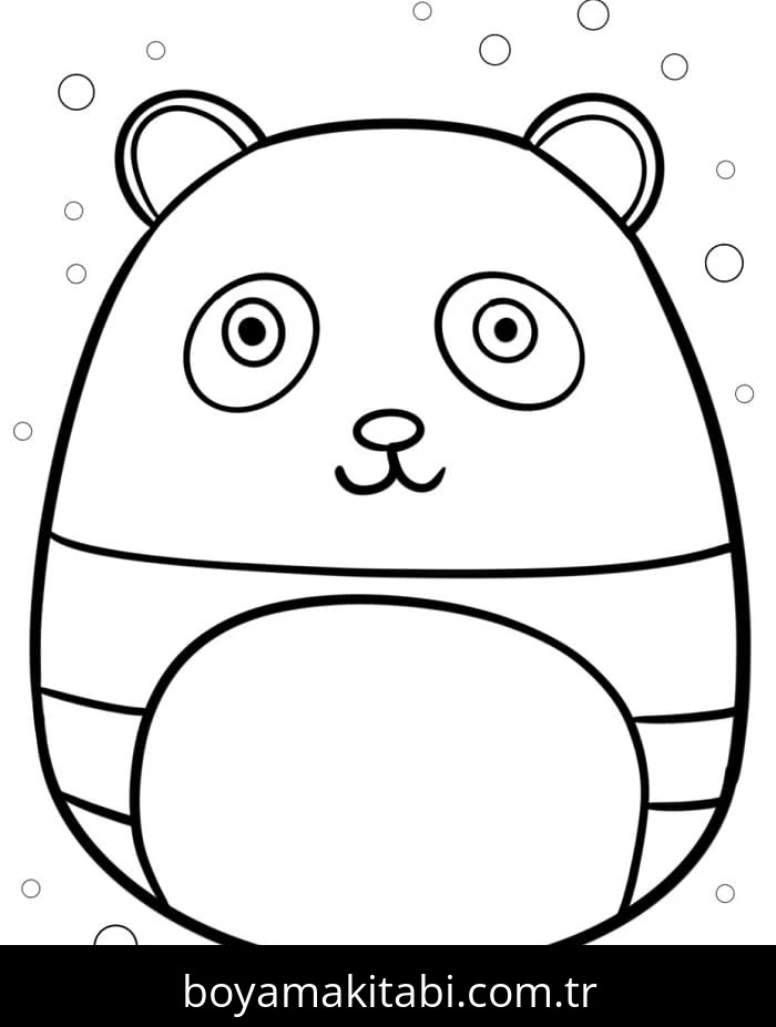 Squishmallow boyama sayfası – ücretsiz yazdır, boyama etkinliği