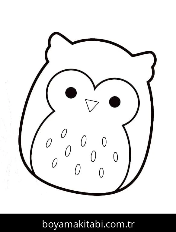 Squishmallow boyama sayfası – yaratıcılık, eğlenceli etkinlik