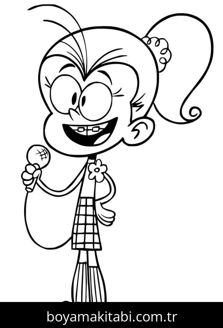 The Loud House boyama sayfası – ücretsiz yazdır, boyama etkinliği