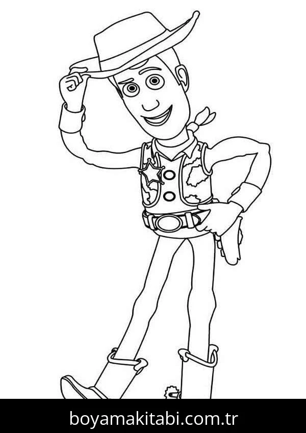 Toy Story boyama sayfası – eğitici aktivite, yaratıcılık