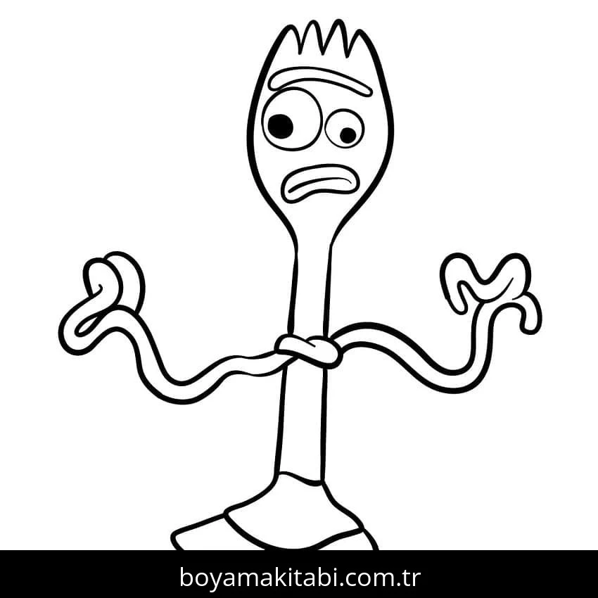 Toy Story boyama sayfası – boyama etkinliği, çocuk aktivitesi