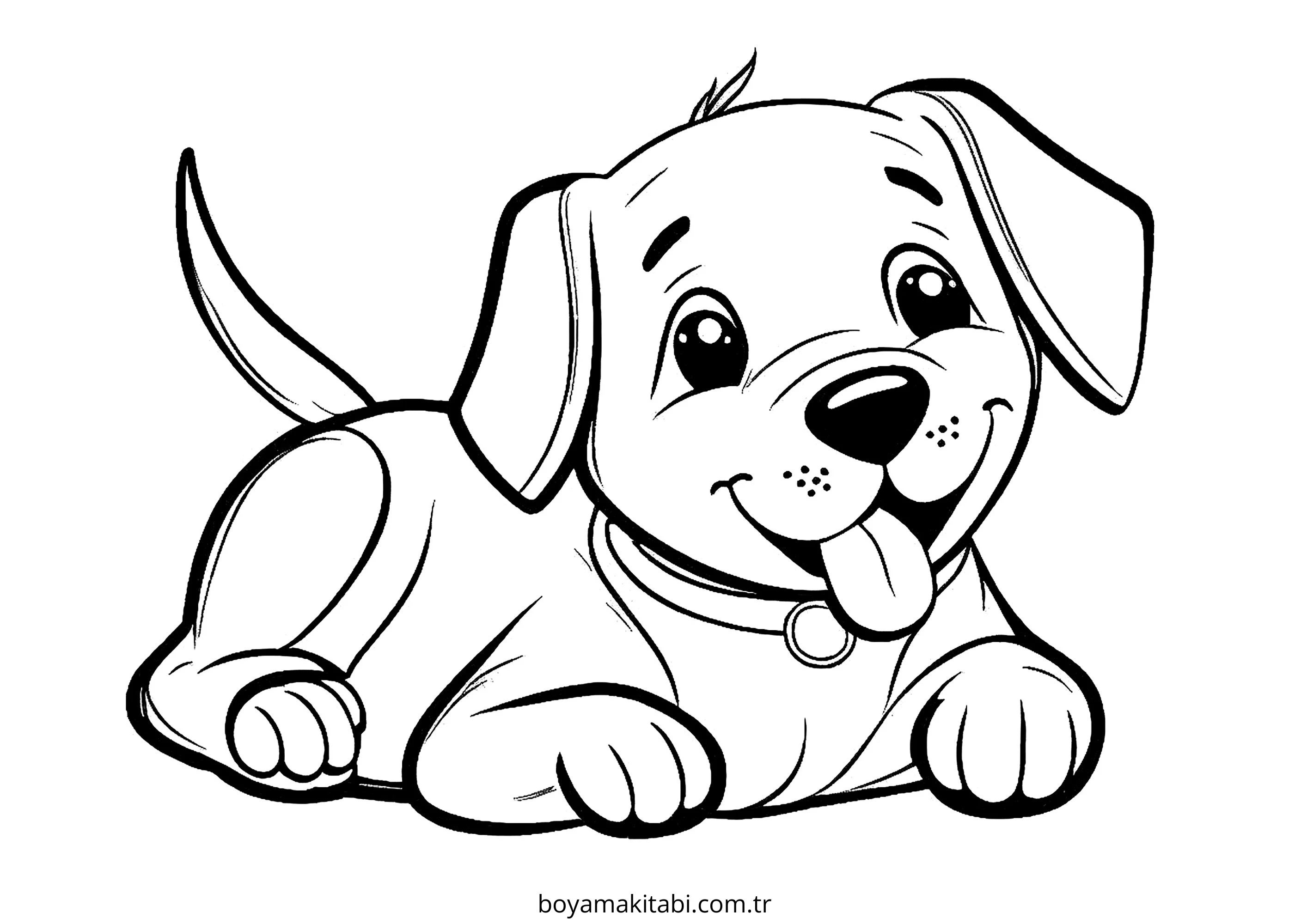 Köpek boyama sayfası #794 – ücretsiz yazdır, boyama etkinliği