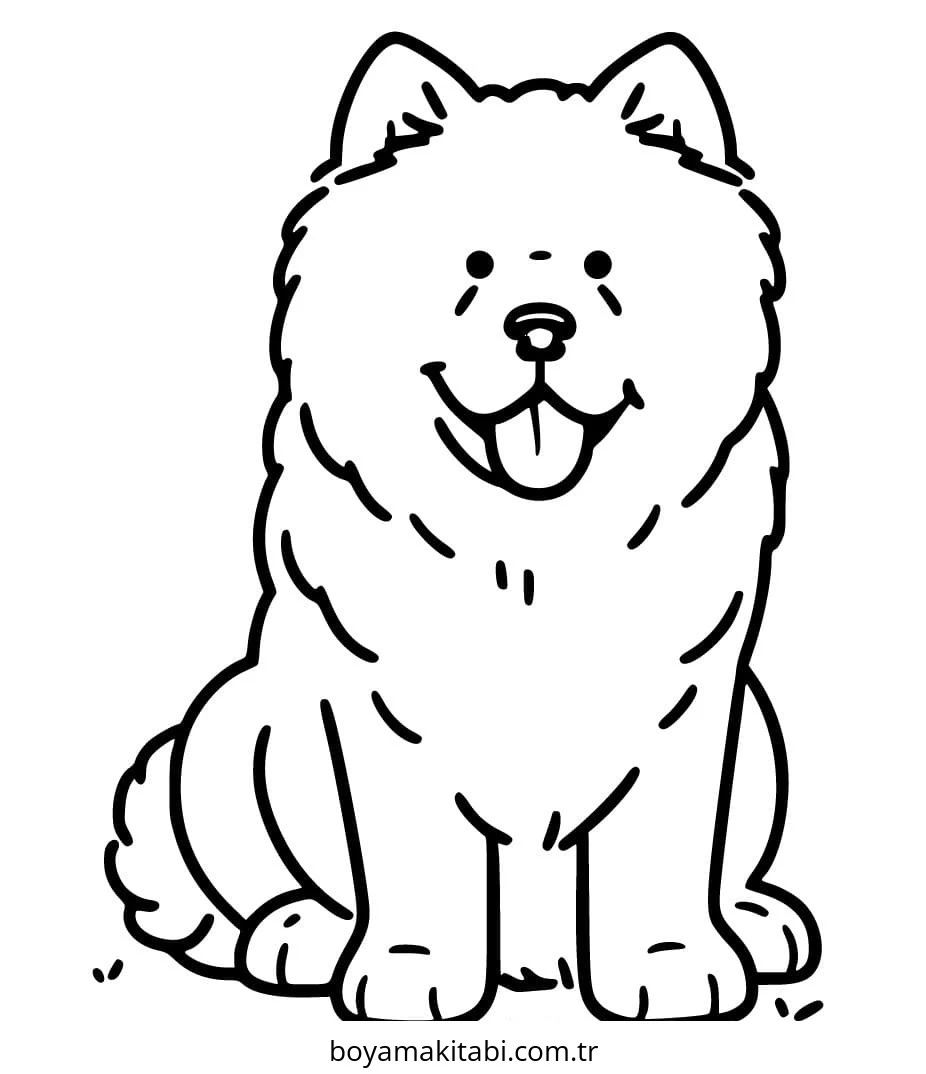 Köpek boyama sayfası #817 – yaz tatili etkinliği, sabır ve özgüven kazandırır