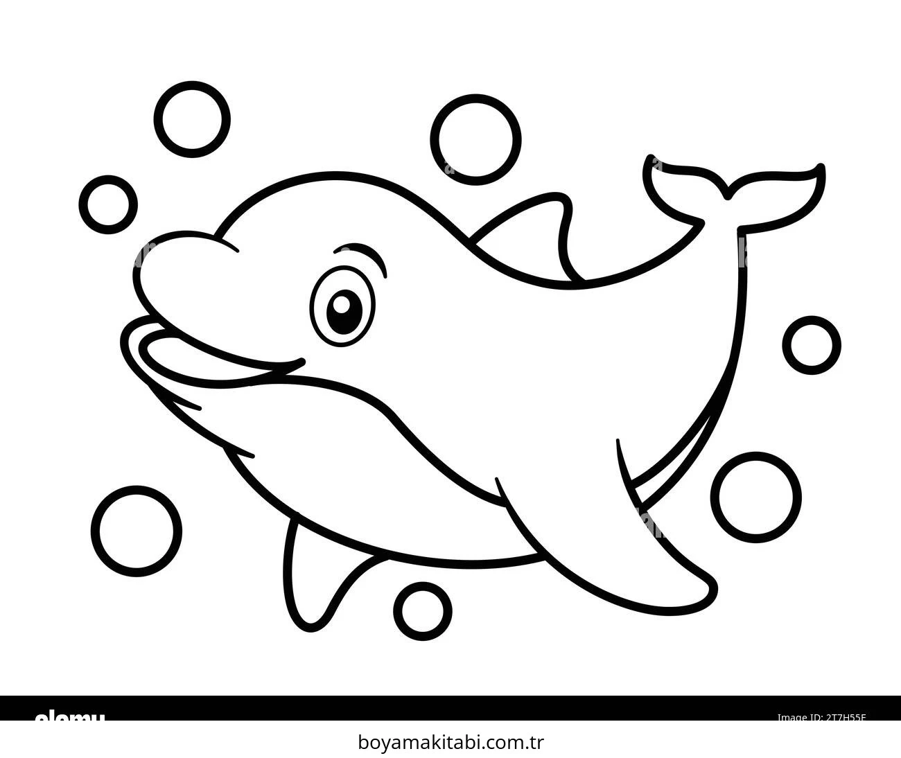 Yunus boyama sayfası – eğitici aktivite, yaratıcılık
