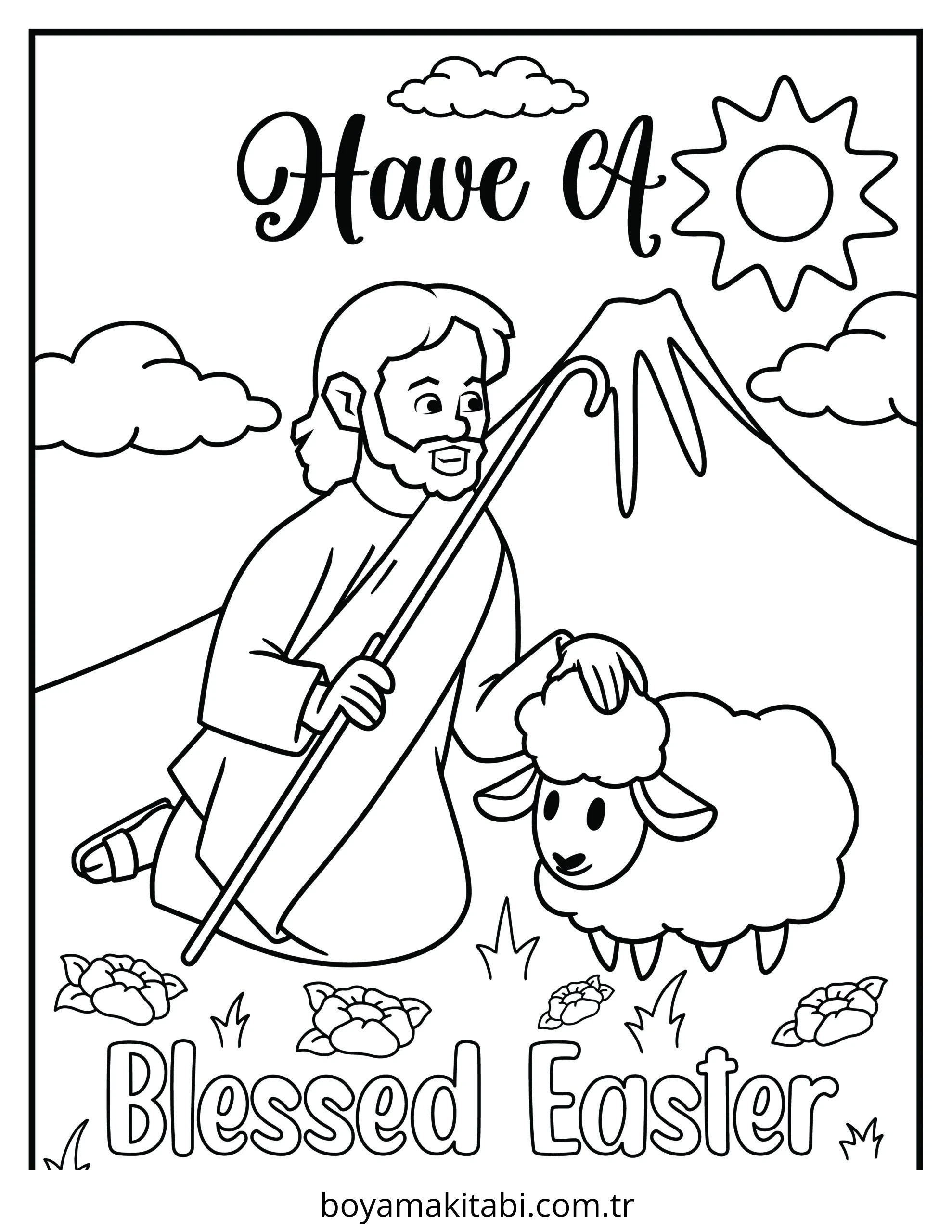 Easter Boyama