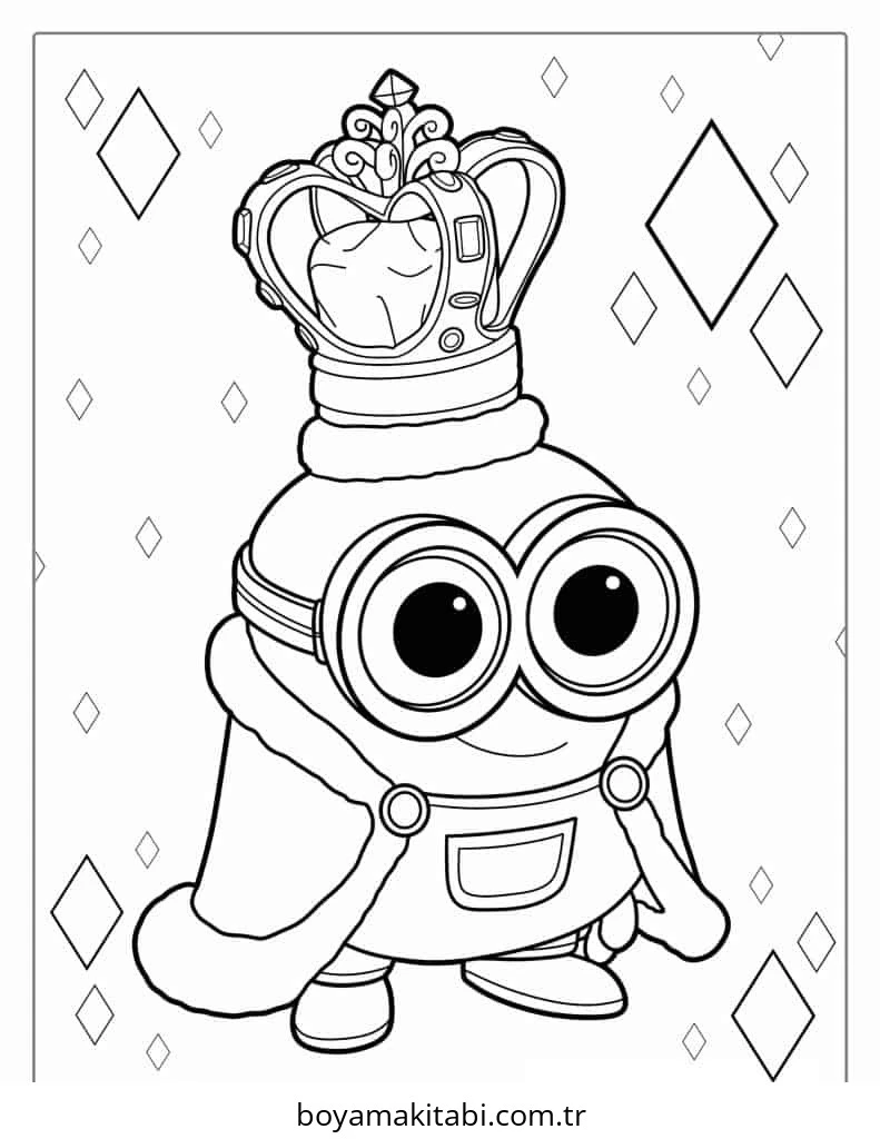 Minions boyama sayfası – ücretsiz yazdır, boyama etkinliği