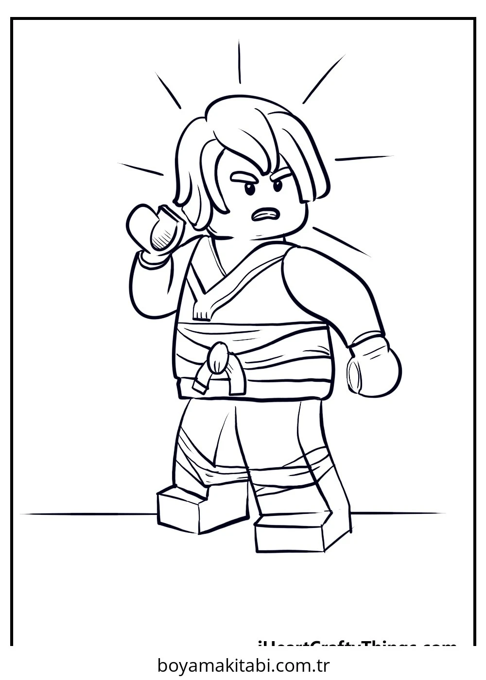 Ninjago Boyama