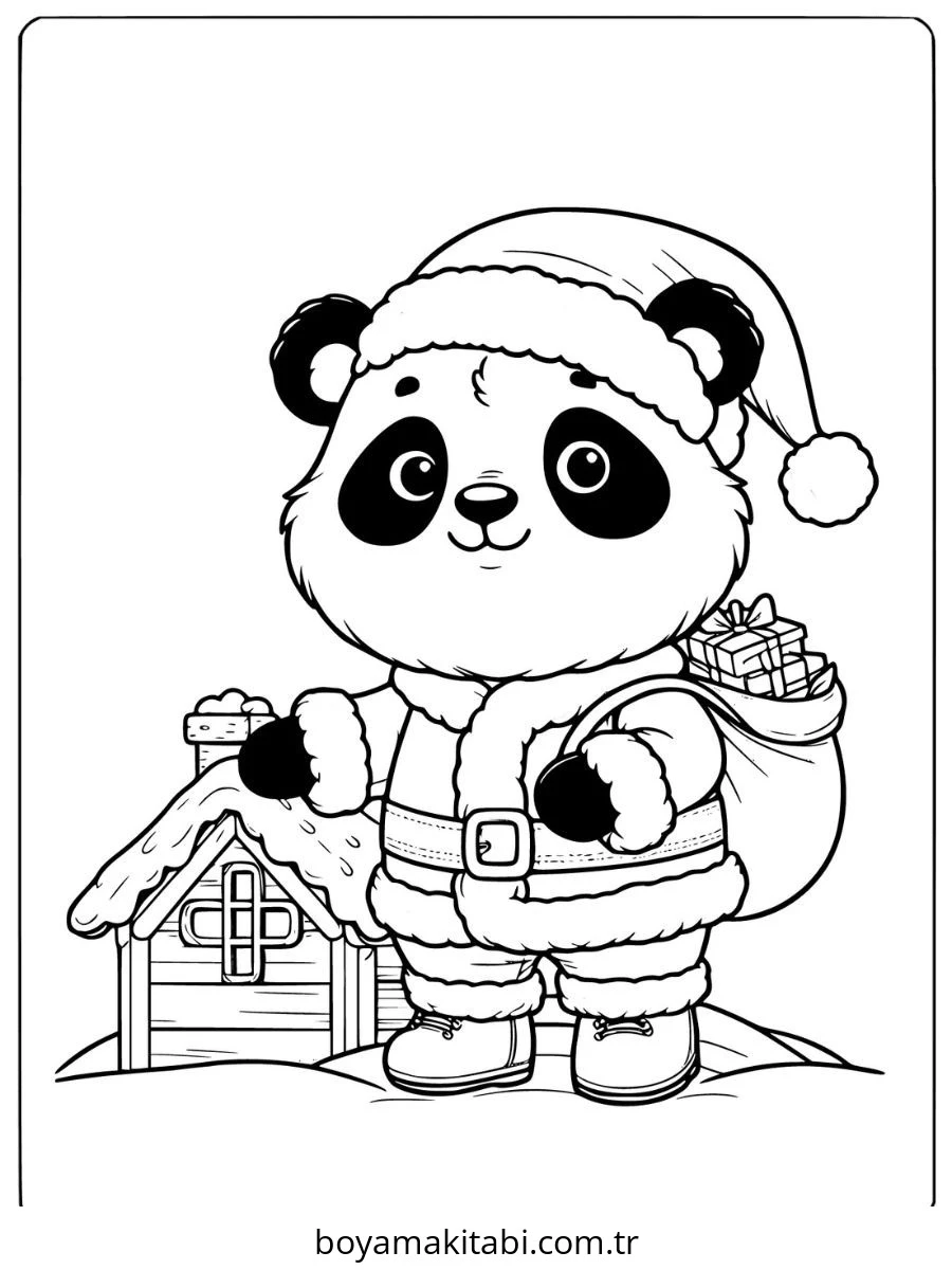 Panda Boyama