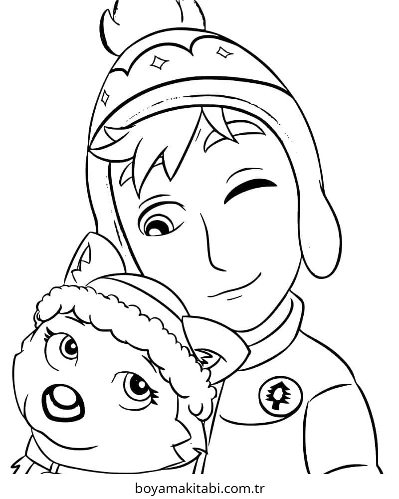Paw Patrol boyama sayfası – keyifli zaman, renkli çizimler