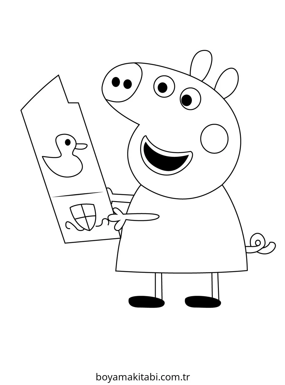 Peppa Pig Boyama