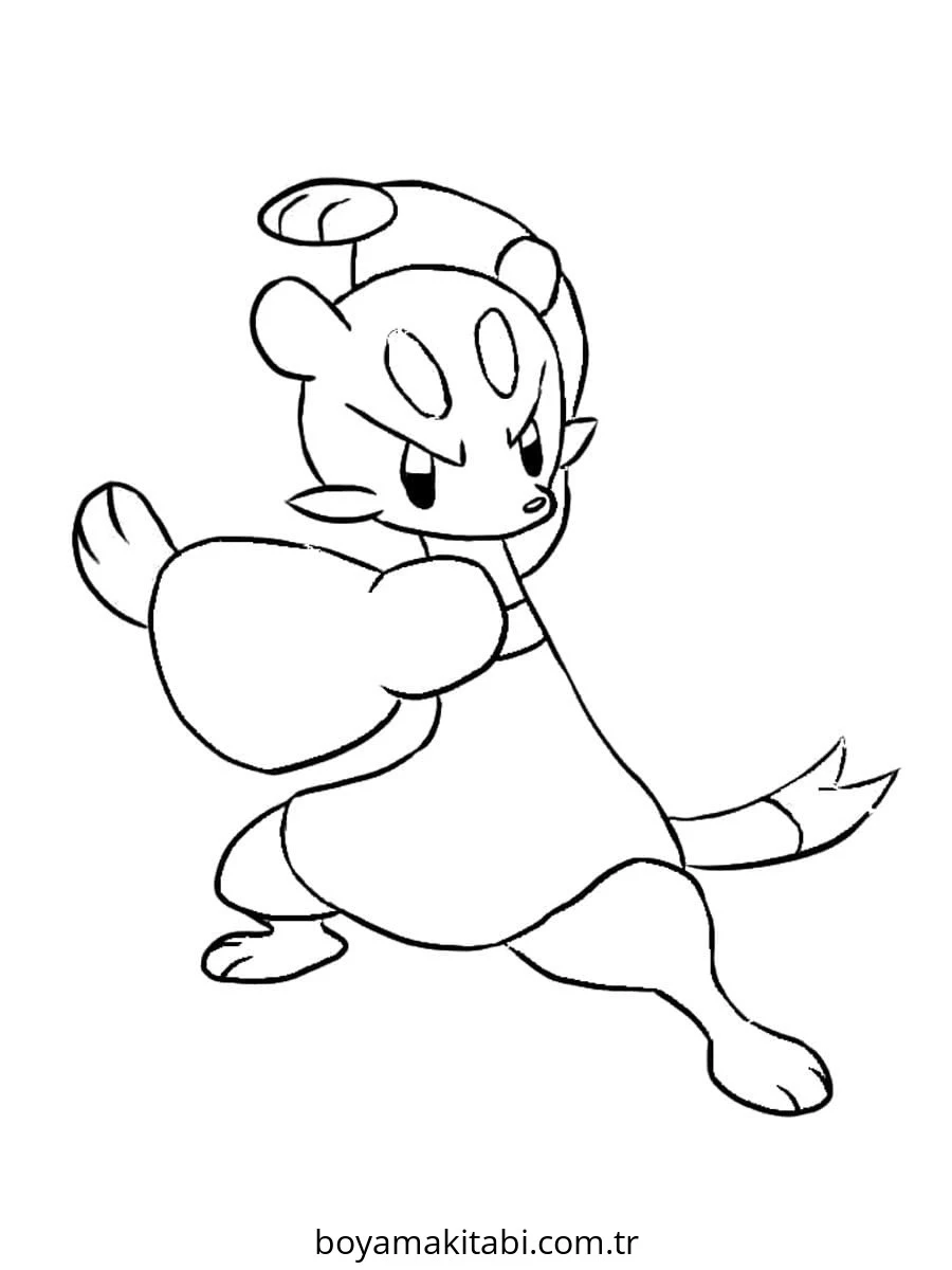 Pokemon boyama sayfası – yaratıcılık, eğlenceli etkinlik